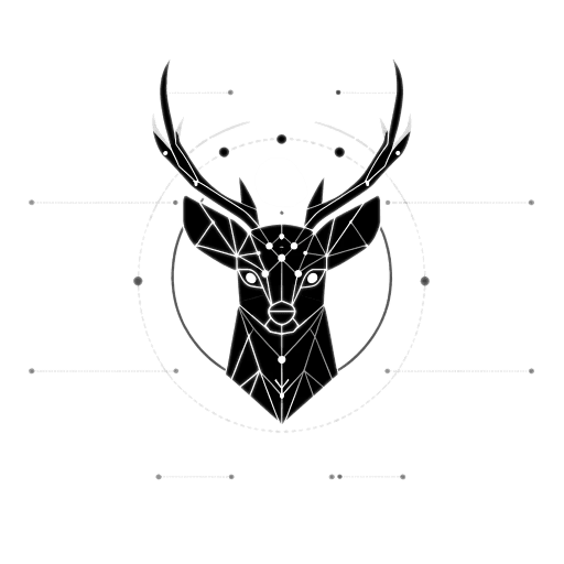 Geometric stag mark representing HartLink